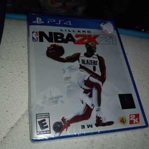 NBA2K21 unopened game for PS4